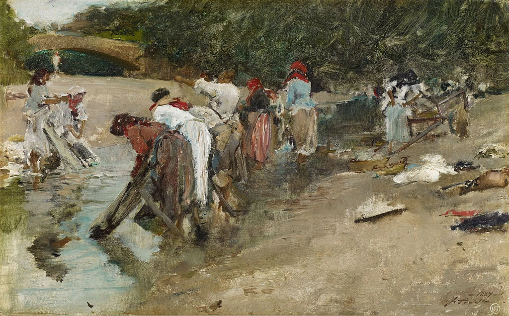 Lavandaie galiziane - Museo Carmen Thyssen Málaga